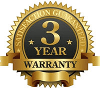 Gold badge 3 YEAR WARRANTY